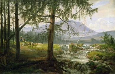 Északi táj, 1822